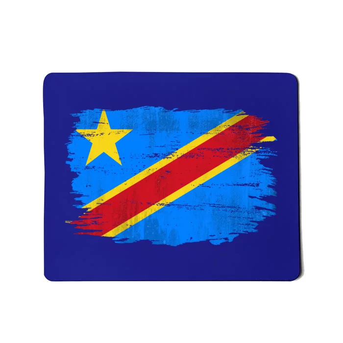 Vintage Democratic Republic Of The Congo Flag Gift Mousepad