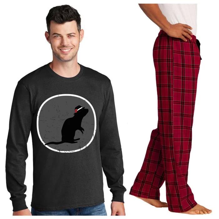 Valentine's Day Rat Meaningful Gift Pet Owner Great Gift Long Sleeve Pajama Set