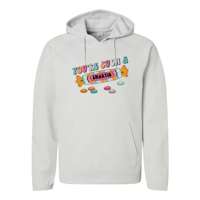 Valentine's Day Sweetheart Heart Candy Smartie Inspired Performance Fleece Hoodie