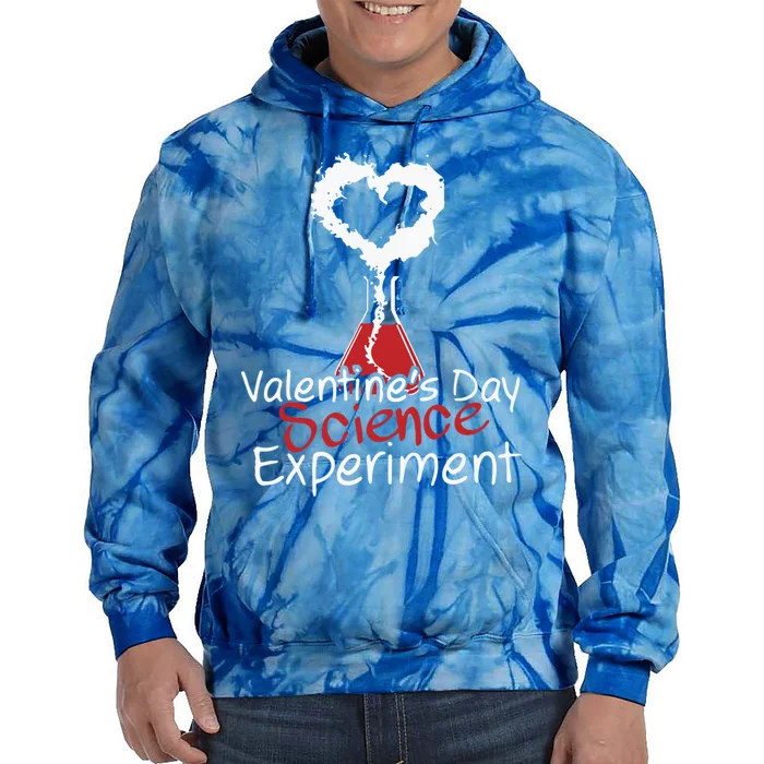 Valentines Day Science Experit Gift Tie Dye Hoodie