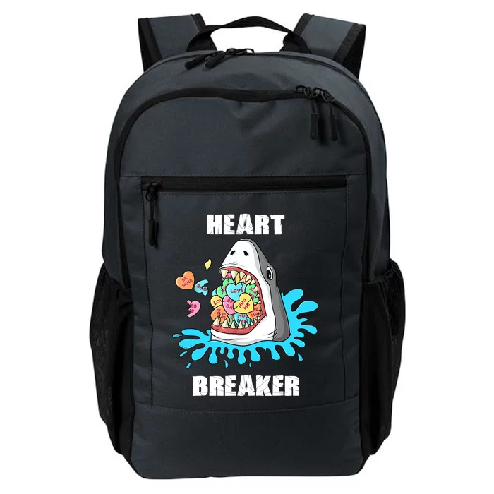 Valentines Day Shark Heart Breaker Funny Boy Daily Commute Backpack