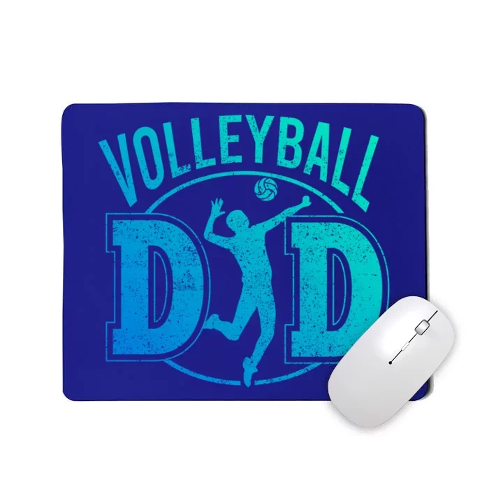 Volleyball Dad Spiking Ball Father Great Gift Mousepad