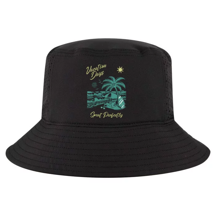 Vacation Days Spent Perfectly Beach Cool Comfort Performance Bucket Hat