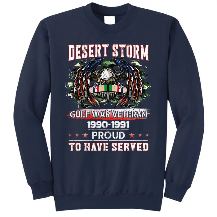 Veteran Desert Storm T Veteran Proud For Fathers Day Sweatshirt