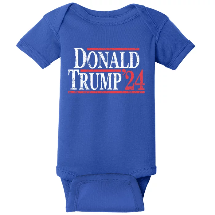 Vintage Donald Trump 2024 Cool Gift Baby Bodysuit