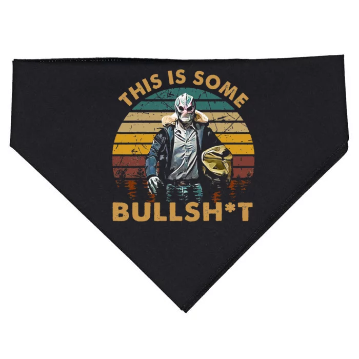 Vintage Design This Is Some Bullsht USA-Made Doggie Bandana