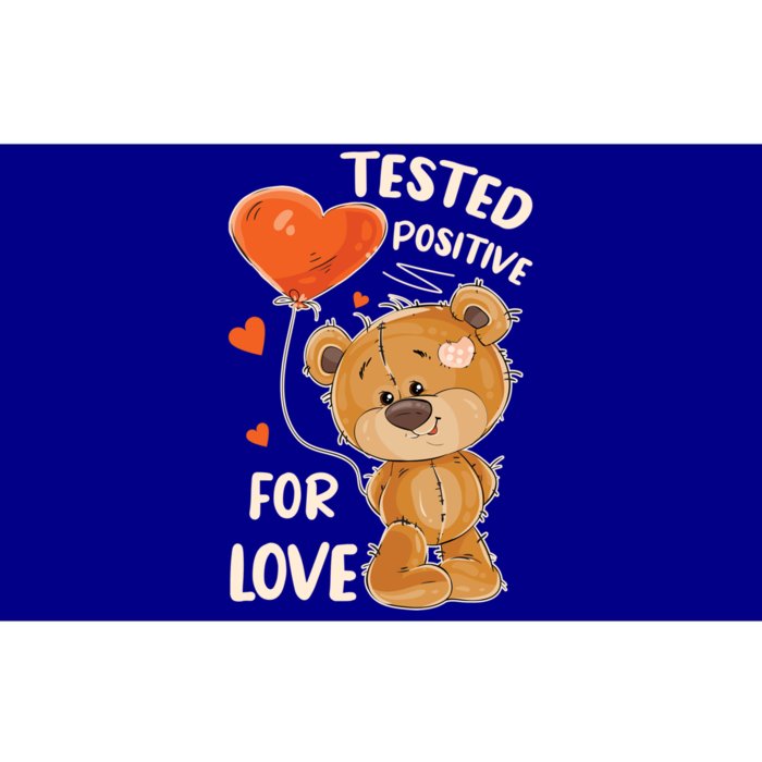 Valentines Day Teddy Bear With Heart Balloon For Her Gift Bumper Sticker