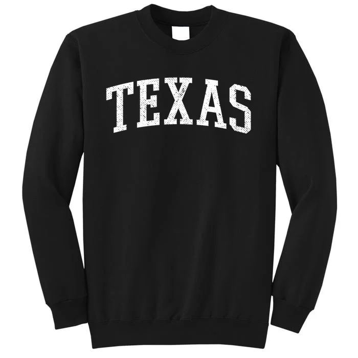 Varsity Distressed Texas Sweatshirt