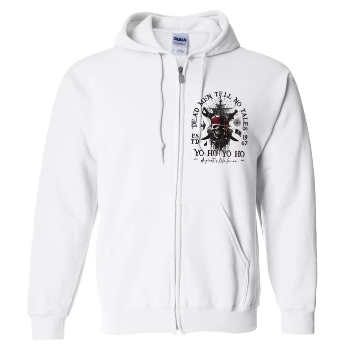 Vintage Dead Tell No Tales 1967 Full Zip Hoodie