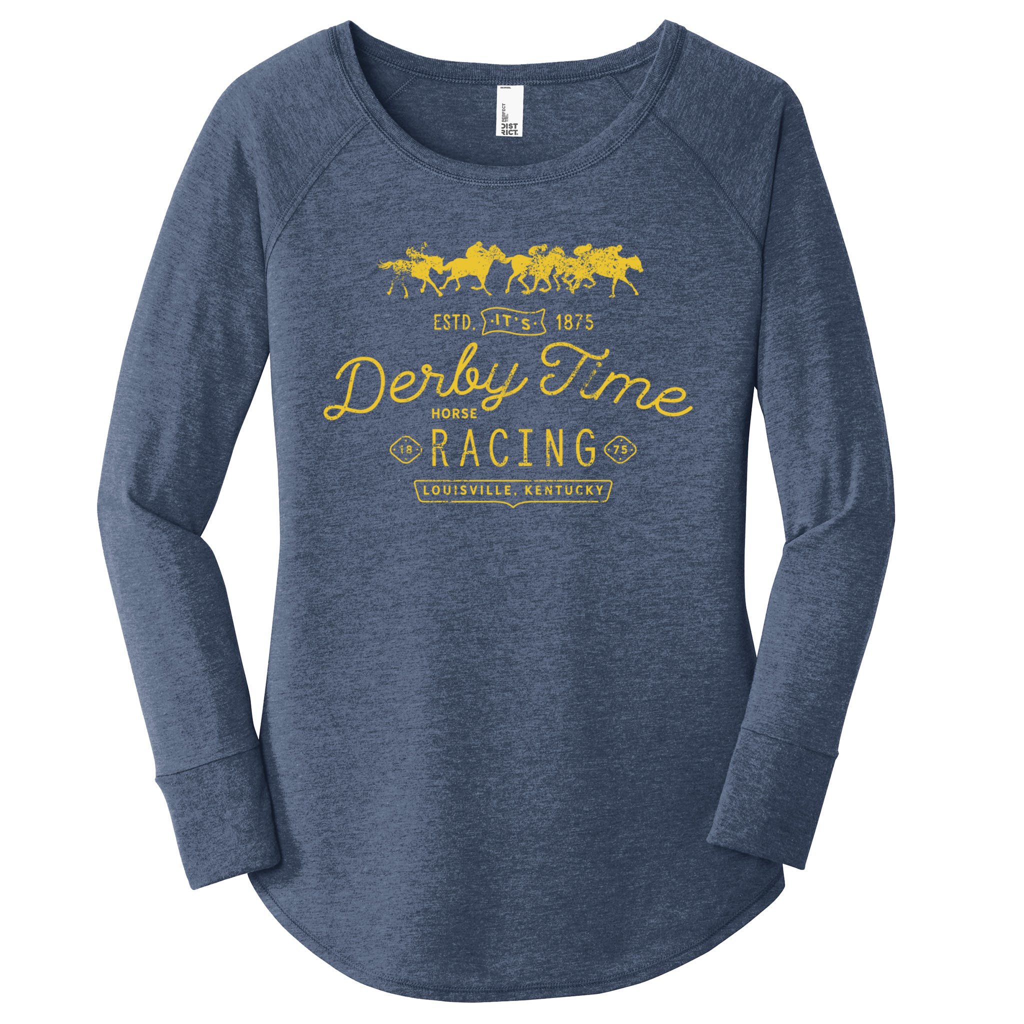 TeeShirtPalace Horse Derby Day Racing Gift I Louisville Kentucky Cool Gift Kids Sweatshirt