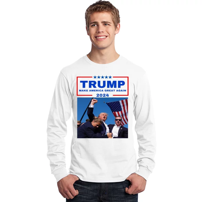 Vote Donald Trump 2024 Election Long Sleeve Shirt