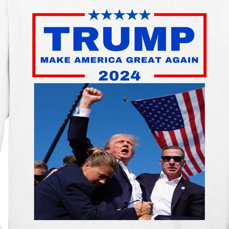 Vote Donald Trump 2024 Election Long Sleeve Shirt