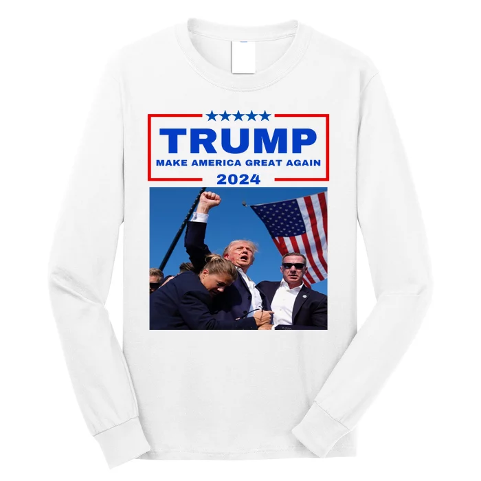 Vote Donald Trump 2024 Election Long Sleeve Shirt