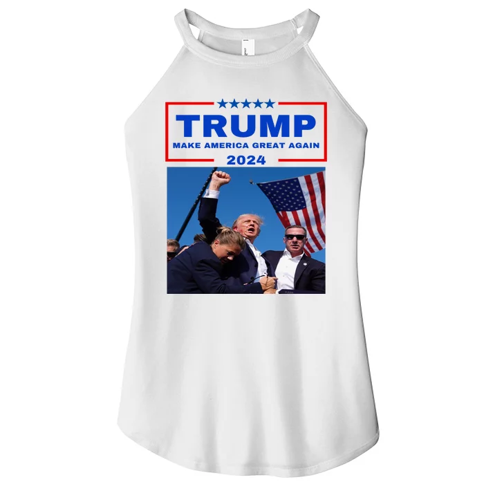 Vote Donald Trump 2024 Election Women’s Perfect Tri Rocker Tank