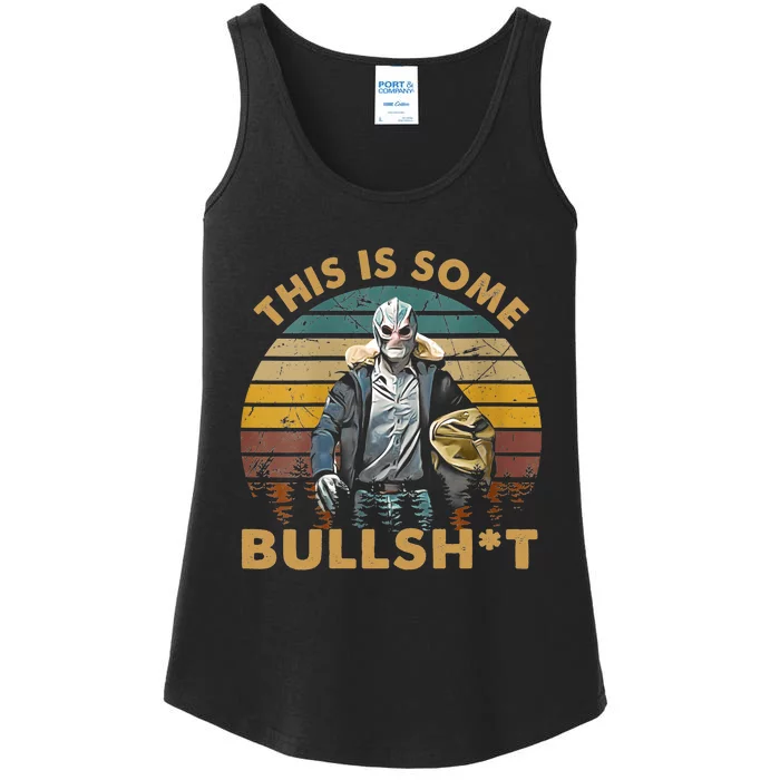 Vintage Design This Is Some Bullshit Ladies Essential Tank