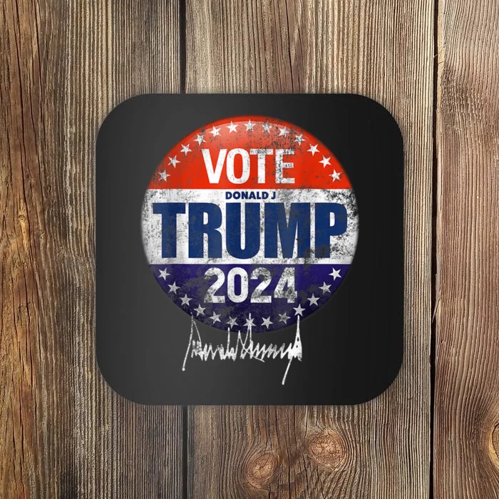 Vote Donald Trump For President 2024 America Back Coaster