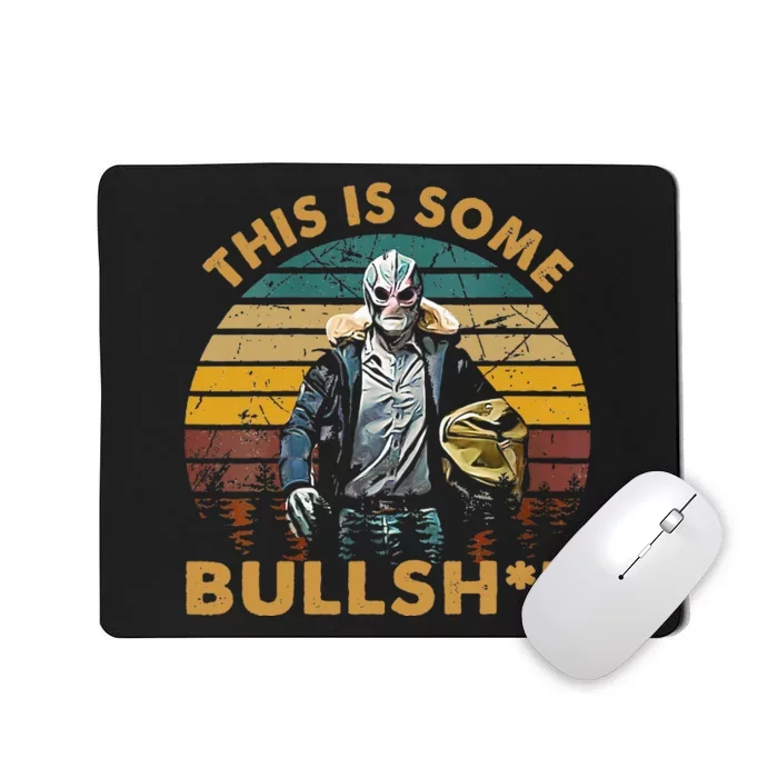 Vintage Design This Is Some Bullsht Mousepad