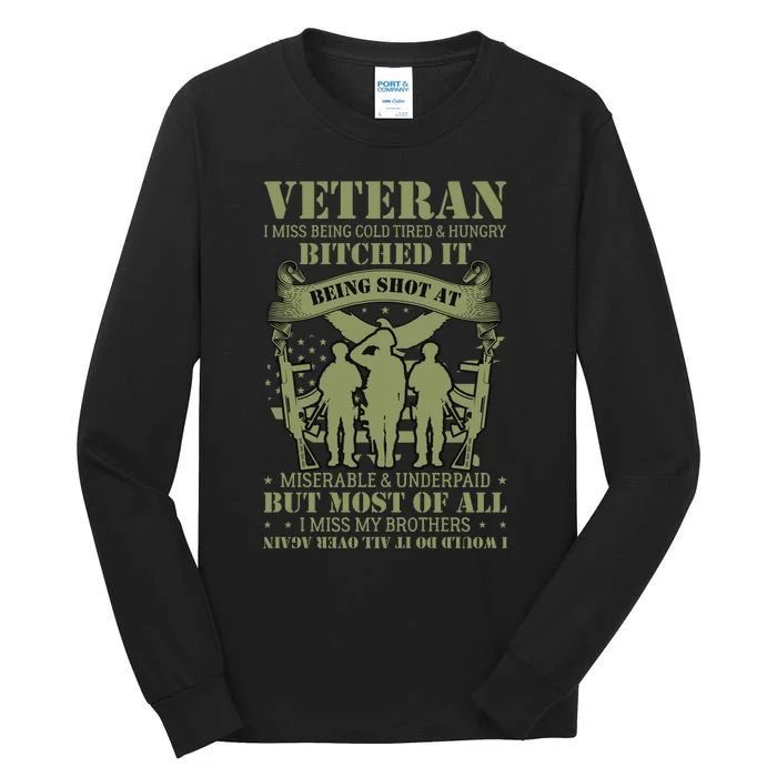 Veterans Day T Tall Long Sleeve T-Shirt