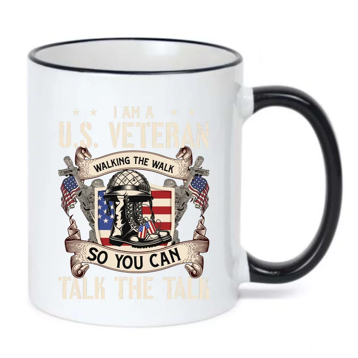 Veterans Day T Black Color Changing Mug