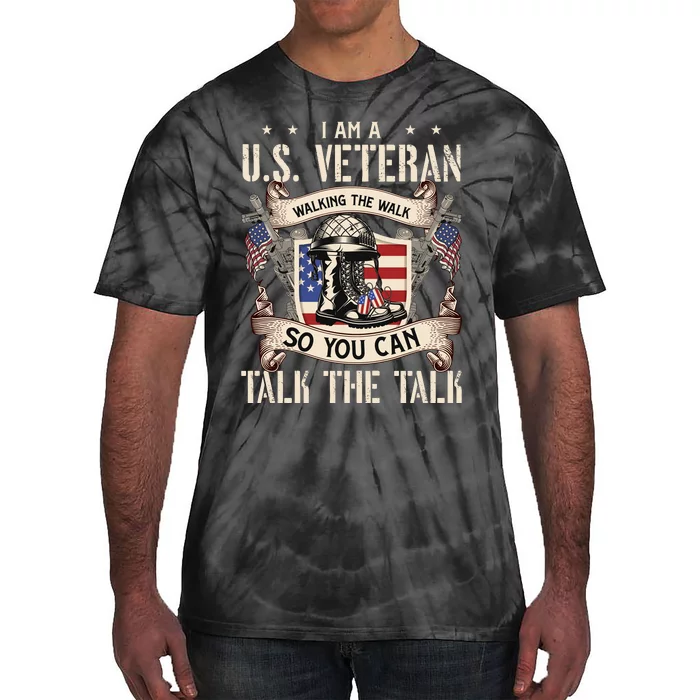 Veterans Day T Tie-Dye T-Shirt