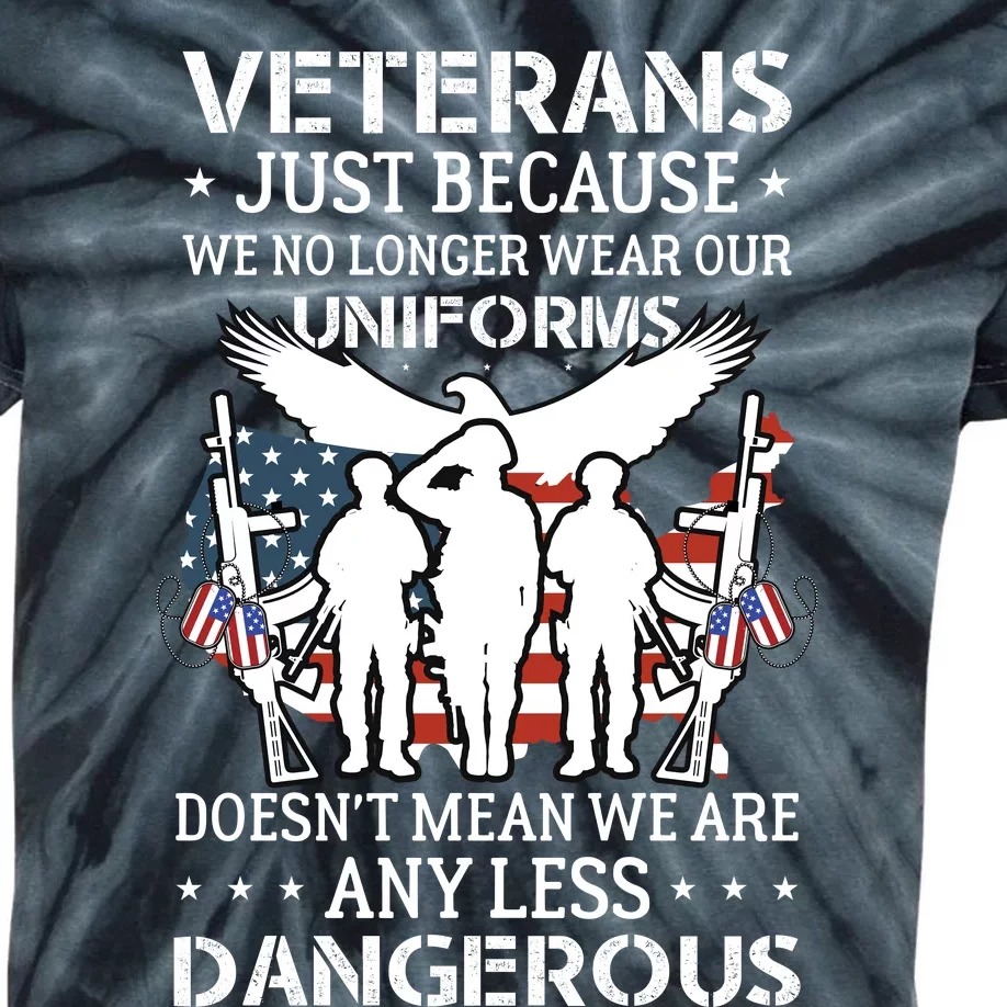 Veterans Day T Kids Tie-Dye T-Shirt