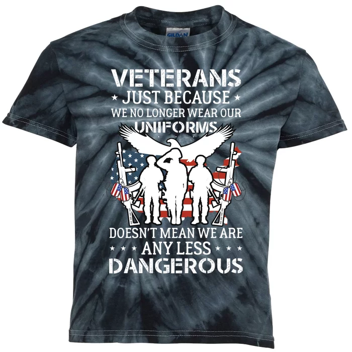 Veterans Day T Kids Tie-Dye T-Shirt