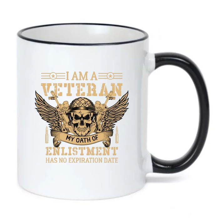 Veterans Day T Black Color Changing Mug