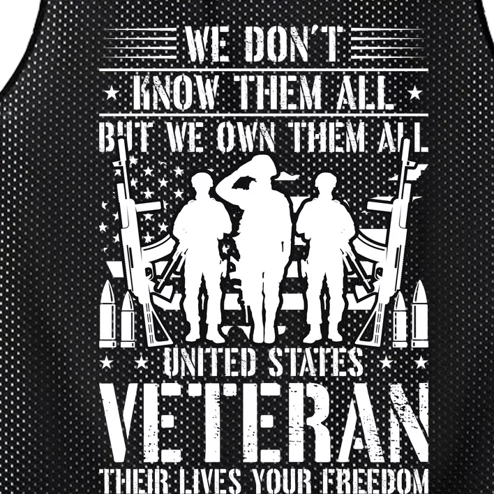 Veterans Day T Mesh Reversible Basketball Jersey Tank