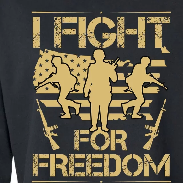 Veterans Day T Cropped Pullover Crew