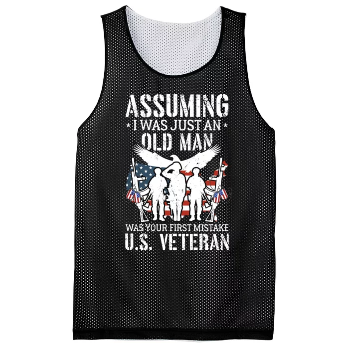 Veterans Day T Mesh Reversible Basketball Jersey Tank