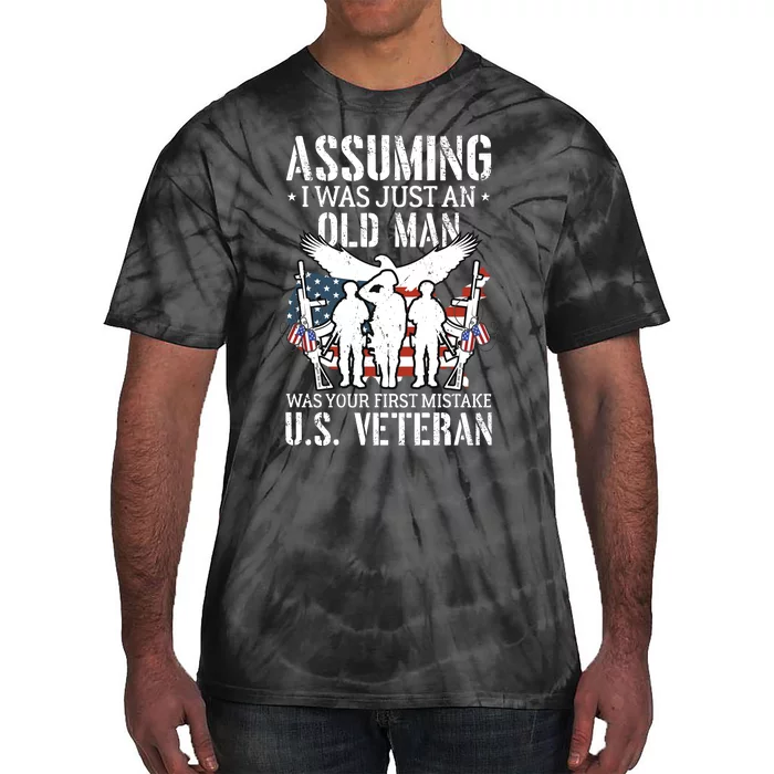 Veterans Day T Tie-Dye T-Shirt