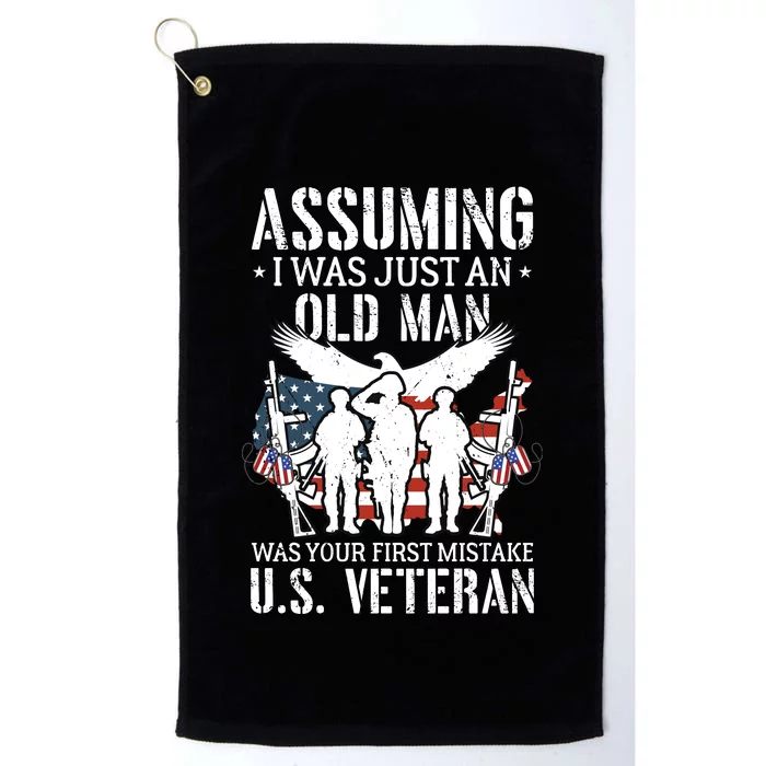 Veterans Day T Platinum Collection Golf Towel