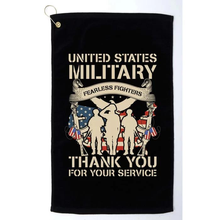 Veterans Day T Platinum Collection Golf Towel