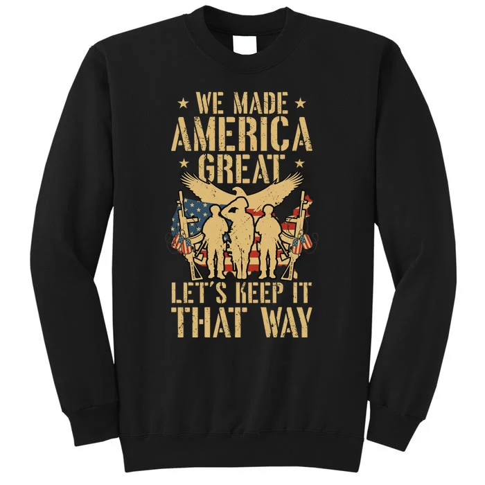 Veterans Day T Tall Sweatshirt