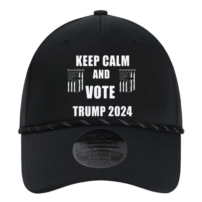 Vote Donald Trump 2024 for President with Flag Performance The Dyno Cap