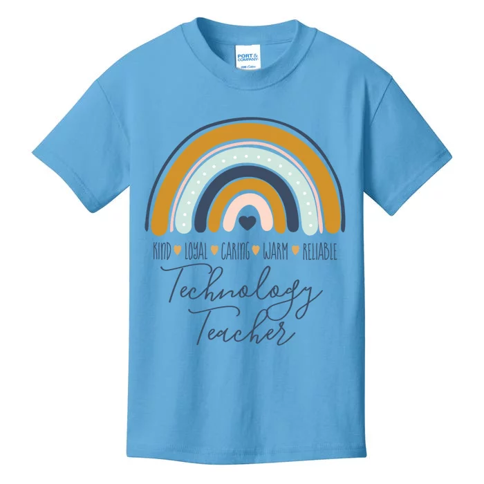 Valentines Day Technology Teacher Appreciation Gift Kids T-Shirt