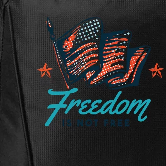 Veterans Day Usa Memorial Freedom Is Not Free City Backpack