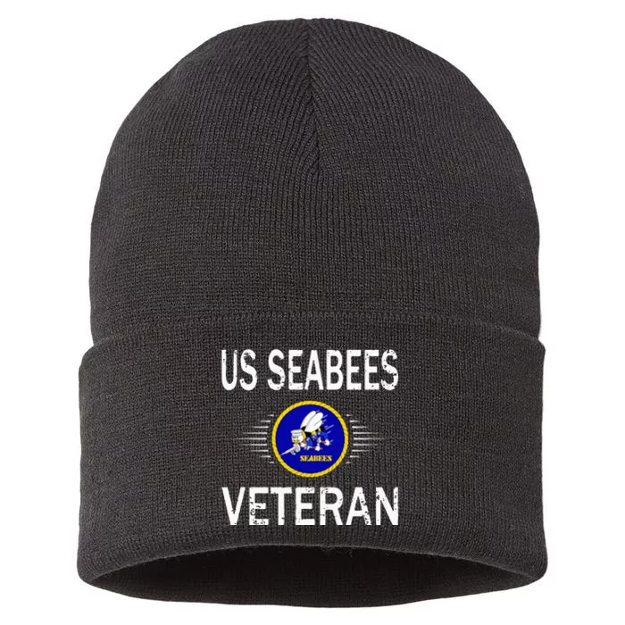 Veterans Day US Veteran Pride Sustainable Knit Beanie