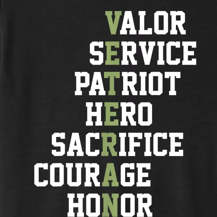 Veterans Day Veterans Thank You For Your Service ChromaSoft Performance T-Shirt