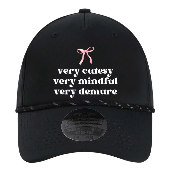 Very Demure Very Cutesy Very Mindful Performance The Dyno Cap