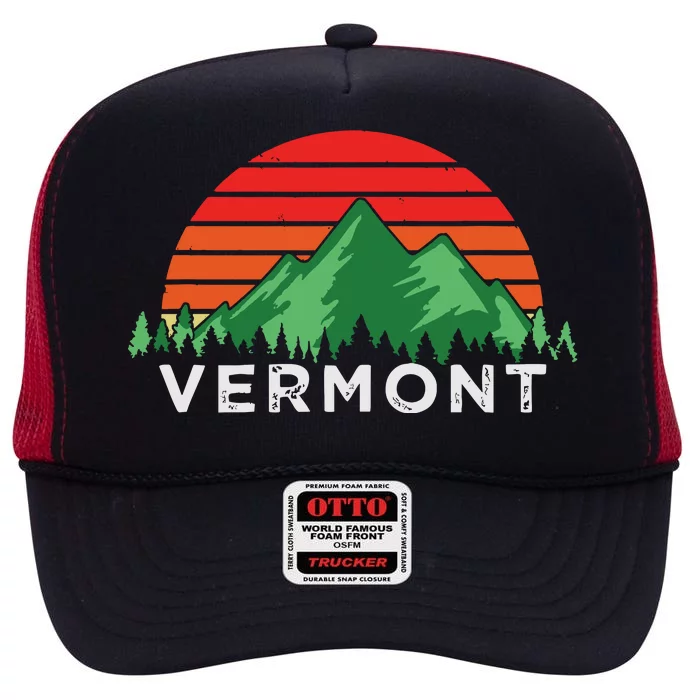 Vermont Design Vermont High Crown Mesh Trucker Hat