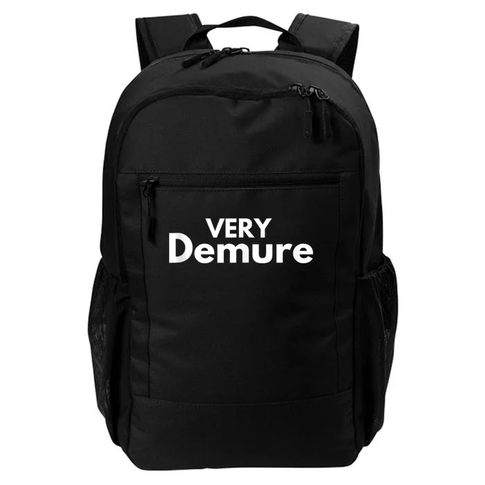 Very Demure Very Cutesy Very Considerate Demure Daily Commute Backpack