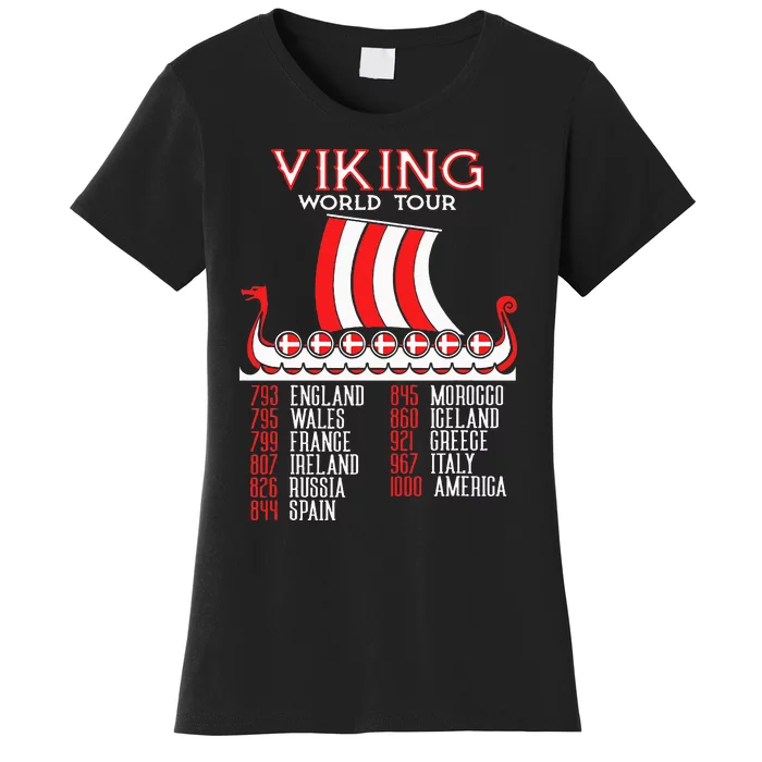 Viking Denmark Viking Ship Longship Vikings Women's T-Shirt