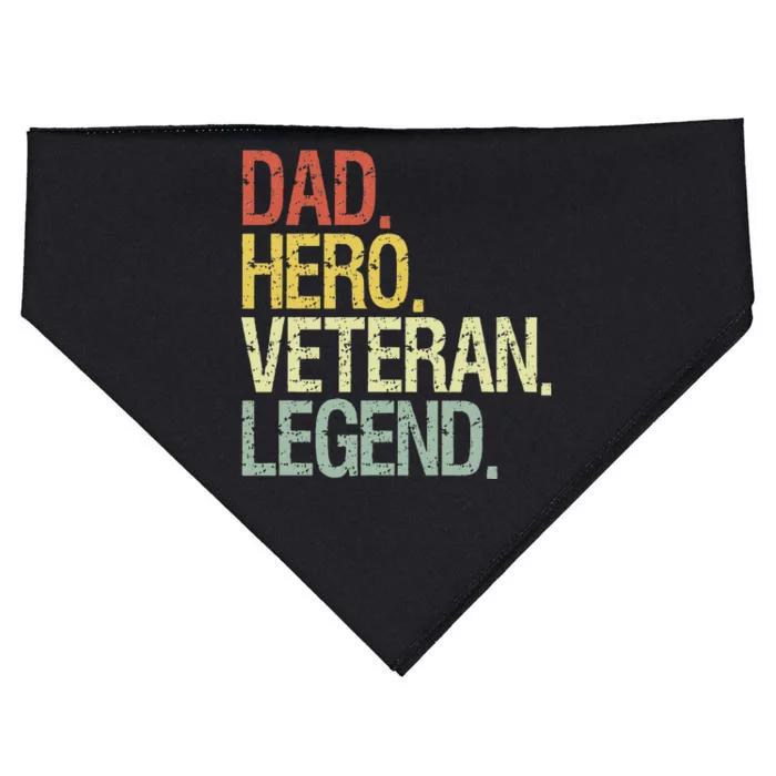 Veteran Dad USA-Made Doggie Bandana