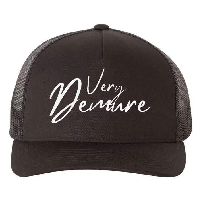 Very Demure Yupoong Adult 5-Panel Trucker Hat