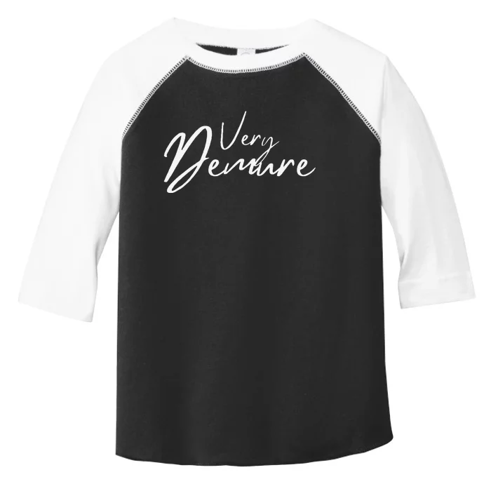 Very Demure Toddler Fine Jersey T-Shirt