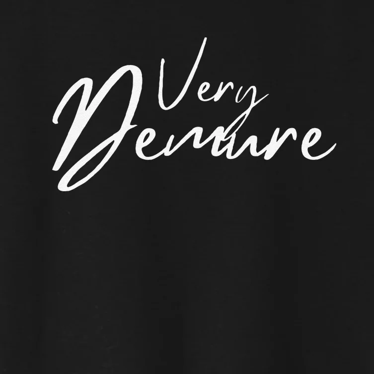 Very Demure Women's Crop Top Tee