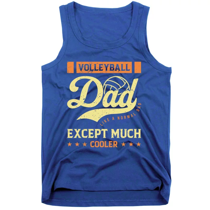 Volleyball Dad Volleyball Cute Gift For The Supportive Dad Great Gift Tank Top