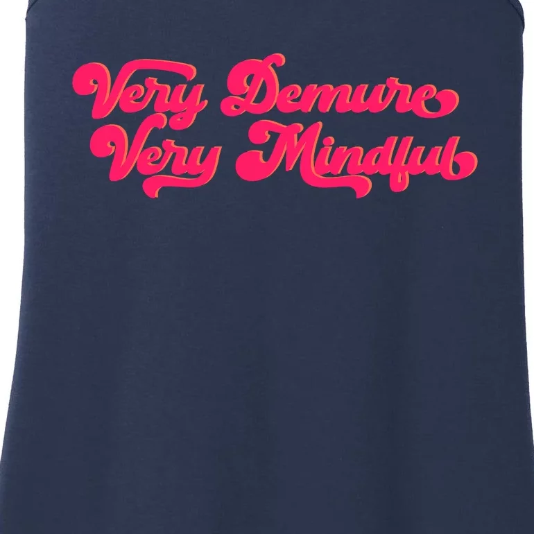 Very Demure Very Mindful Ladies Essential Tank