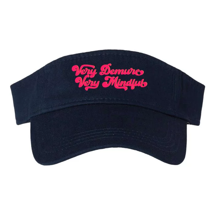 Very Demure Very Mindful Valucap Bio-Washed Visor